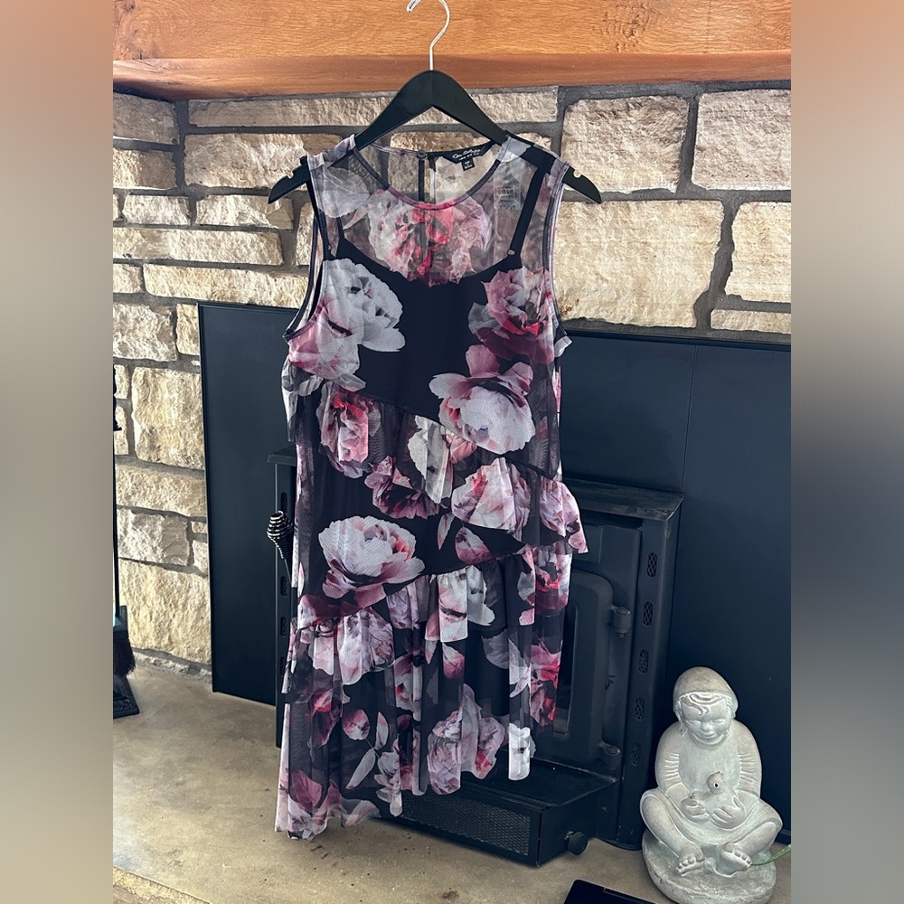 Miss Selfridge tiered floral dress NWT